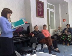 литературно-поэтическую гостиную «Загляните в мамины глаза…»